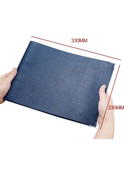 Cornl Damalı A4 Defter - Mavi (Yurt Dışından)
