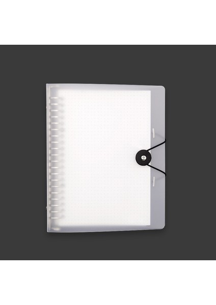 A5 Metal Klipsli Çıkarılabilir Defter - Beyaz (Yurt Dışından)