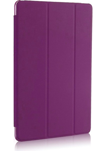Apple iPad 8. Nesil 10.2 Inç (2020) Prime Smart Silikon Case Tablet Kılıfı (A2270-A2428-A2429-A2430) Mor