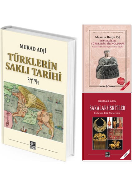 Gizlenen Türk Tarihi - 3 Kitap