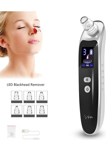 Suction Tool Yüz Burun Siyah Nokta Temizleyici Peeling Cilt Temizleme