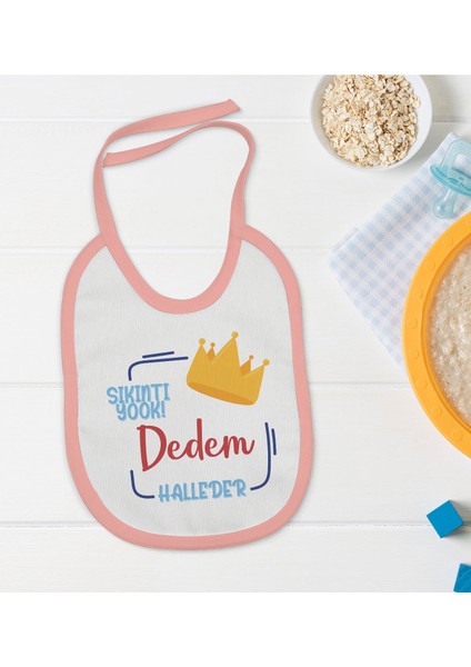 Kids Pembe Bebek Mama Önlüğü - Model 195