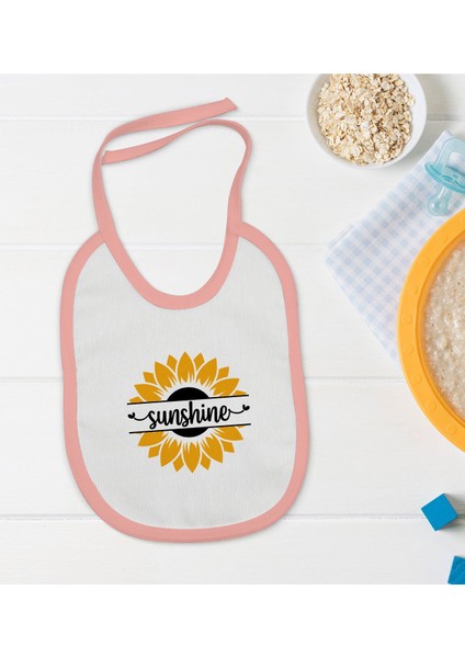 Kids Pembe Bebek Mama Önlüğü - Model 170