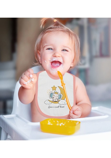 Kids Pembe Bebek Mama Önlüğü - Model 151 fiyatları