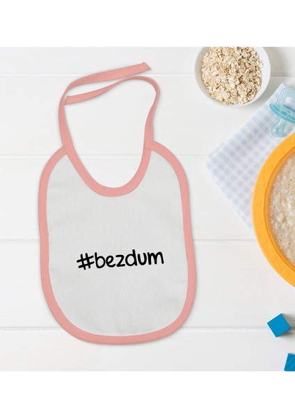 Kids Pembe Bebek Mama Önlüğü - Model 206