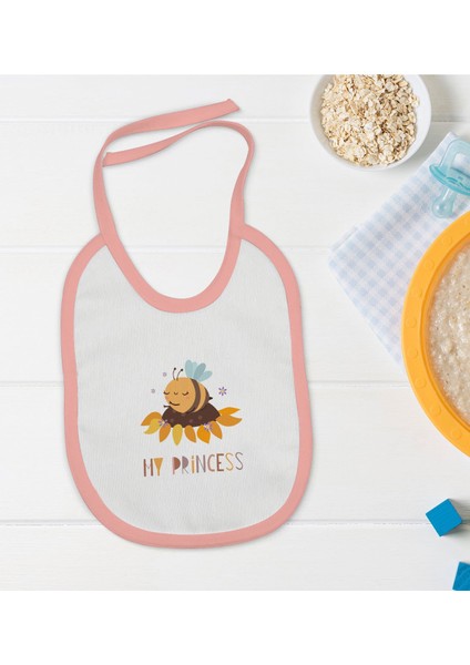 Kids Pembe Bebek Mama Önlüğü - Model 185