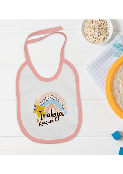 Kids Pembe Bebek Mama Önlüğü - Model 133
