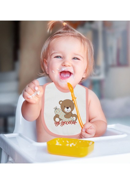 Kids Pembe Bebek Mama Önlüğü - Model 123 fiyatları