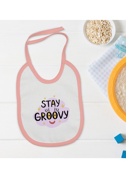 Kids Pembe Bebek Mama Önlüğü - Model 190