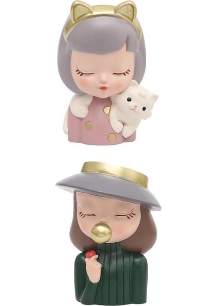 2- Küçük Reçine Etli Tencereler Küçük Ekici Mini Ekici Bahçe Tencereleri (Yurt Dışından)