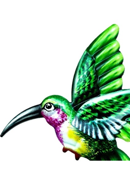 Bahçe Veranda Çit Süsleme Için 3x El Yapımı Sinek Kuşu Duvar Sanat Dekoru (Yurt Dışından) fırsatları