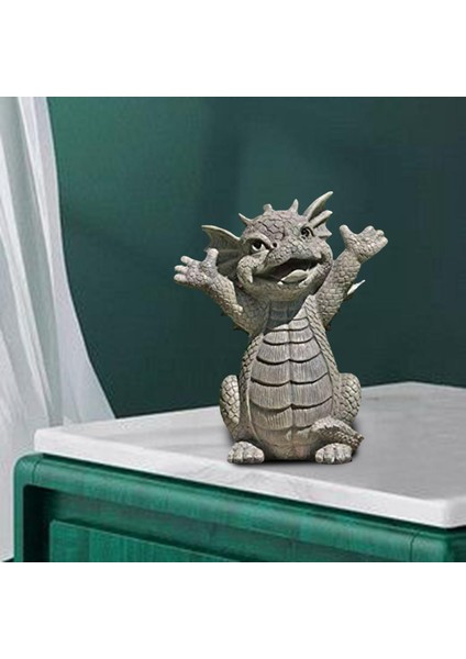 2'lü Creative Dragon Heykeli Dekorasyon Için Heykel Heykel (Yurt Dışından) modelleri