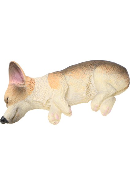 2xminiature Yalan Söylüyor Corgi Köpek Peri Bahçesi Mikro Peyzaj Bonsai Pot Dekor #4 2 'lü (Yurt Dışından) fırsatları