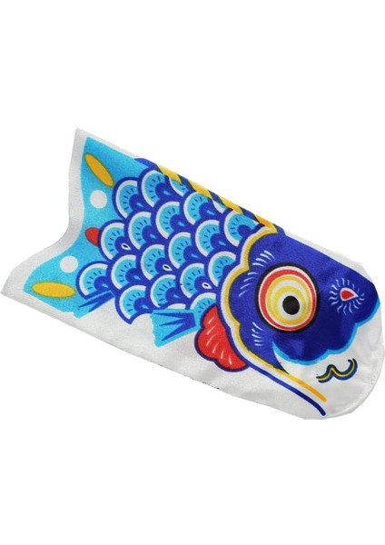 2x Japon Dekoratif Windsock Sazan Bayrağı Koinobori Yelken Balığı 15CM Mavi 2 Adet (Yurt Dışından) modelleri