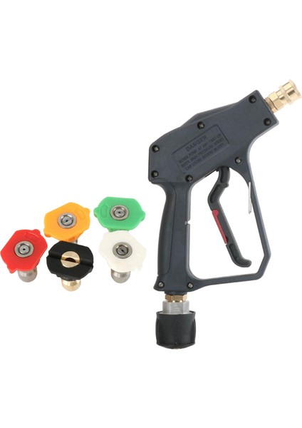 Basınçlı Yıkayıcı Adaptör 1/4 "çim Bahçesi Için Su Sprey Tabancası Temiz Stil B (Yurt Dışından)