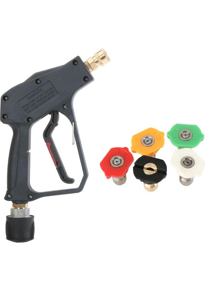 Basınçlı Yıkayıcı Adaptör 1/4 "çim Bahçesi Için Su Sprey Tabancası Temiz Stil B (Yurt Dışından) fiyatları