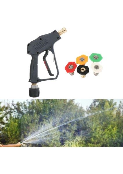 Basınçlı Yıkayıcı Adaptör 1/4 "çim Bahçesi Için Su Sprey Tabancası Temiz Stil B (Yurt Dışından) indirimleri