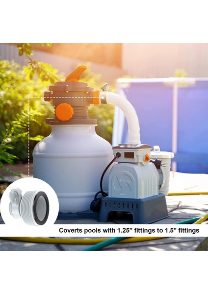 Pompal Hortum Dönüşüm Adaptörü Değiştirme Aksesuarları Pompa 1 Parça Için (Yurt Dışından) modelleri