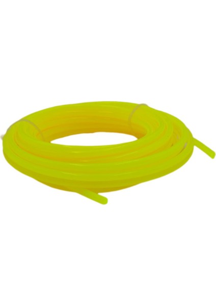 2 Adet Çim Biçme Makinesi 4mm x 5m Naylon Düzeltici Ip Biçme Tel Kablo Hattı Sarı 4mm (Yurt Dışından) indirimleri