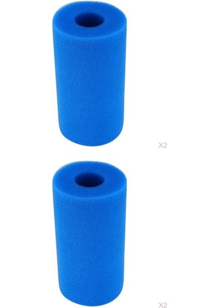 Tip A Yüzme Havuzu Filtresi Köpük Sünger Kartuş Köpük Filtresi Için 4 Adet (Yurt Dışından)