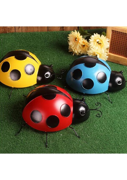 10 Adet Güzel Demir Ladybird Lady Bug Açık Bahçe Dekor Anaokulu Dekor (Yurt Dışından) fırsatları