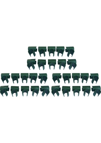 30 Paket Bahçe Kafes Bitki Konnektörü Domates Sebzelerini Tırmanmak Için Çapraz Klipsler (Yurt Dışından)