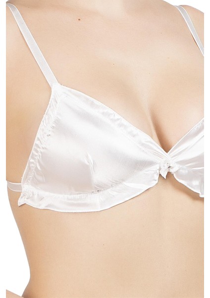 Miorre Dolgusuz Saten Bralet Takım modelleri