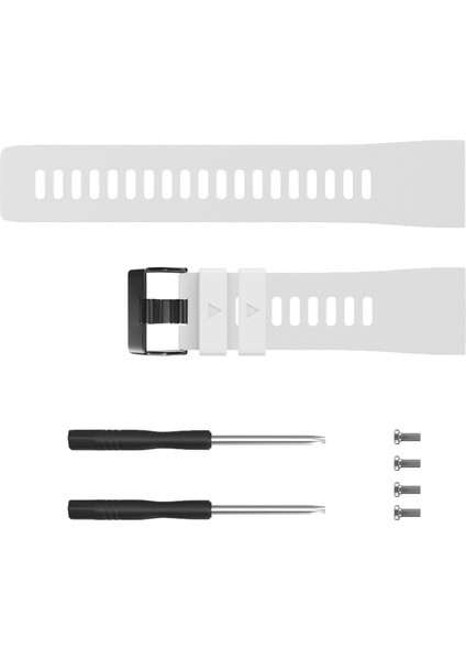 Fitness Bilek Bandı Kayış Bantları Garmin Forerunner Için Saat Kemeri 35 Beyaz (Yurt Dışından)