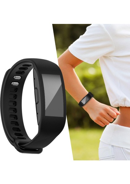Silikon Yedek Bilek Bandı Bileklik Siyah (Yurt Dışından) fırsatları