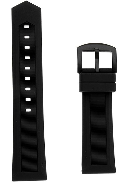 Silikon Izle Kayış Band ile Bahar Bar Spor Izle 19MM-24MM 20MM Siyah (Yurt Dışından)
