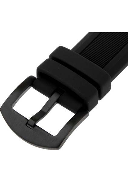 Silikon Izle Kayış Band ile Bahar Bar Spor Izle 19MM-24MM 20MM Siyah (Yurt Dışından)