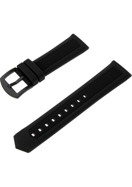 Silikon Izle Kayış Band ile Bahar Bar Spor Izle 19MM-24MM 20MM Siyah (Yurt Dışından)