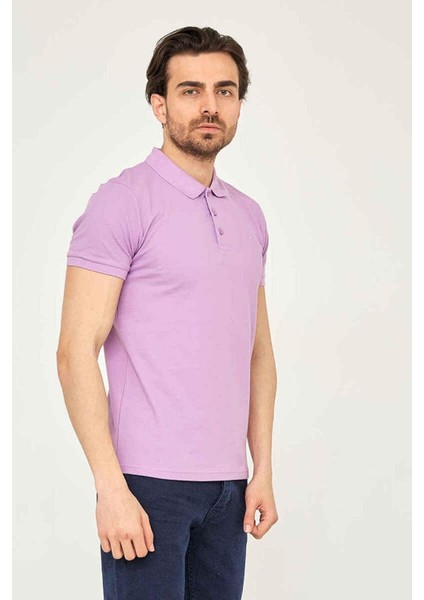 Caz 4613 Polo T-Shırt Lila modelleri