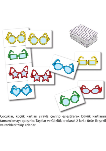 7302 Kirkpabuç, Gözlükler - Aynisini Bulalim / +3 Yaş