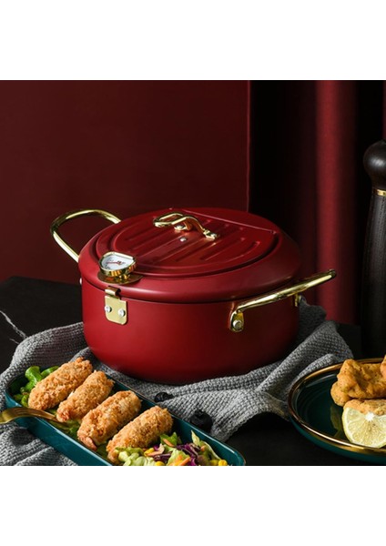 Yuvarlak Derin Kızartma Pot Japon Tarzı Tempura Fritöz (Yurt Dışından) modelleri