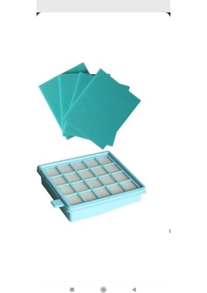 FC8470 Power Pro Hepafiltre Seti+4 Adet Sünger Hediye