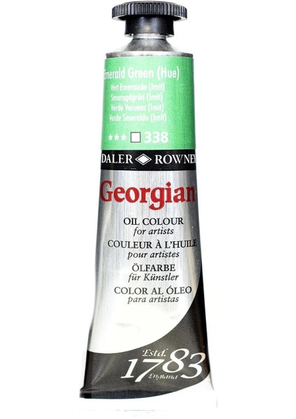 Georgian Yağlı Boya 38ML 338 Emerald Green Hue