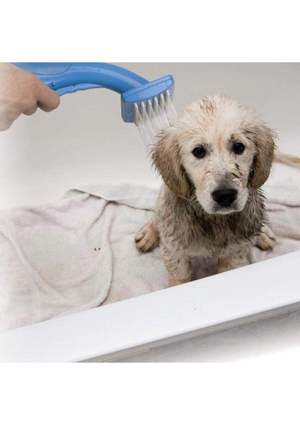 Pet Zoom Otomatik Kedi Köpek Yıkama Fırçası Tabancası Köpek Banyo Fıskıyesi fırsatları