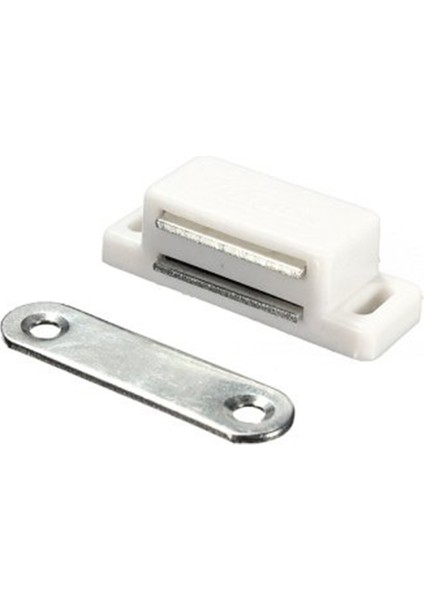 Mıknatıslı Kapak Çıt Çıt Yaylı Beyaz