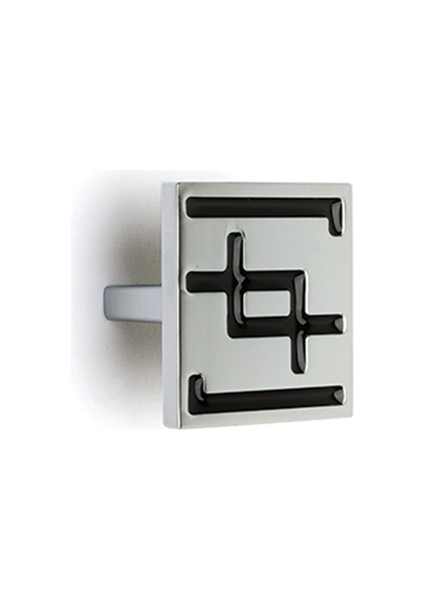 Umut 1014 Kulp Krom Siyah 32 Mm