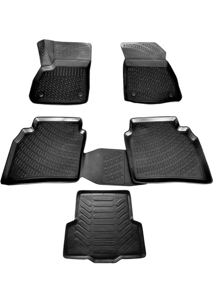 Insignia 3D Havuzlu Paspas + 3D Bagaj Havuzu 2017 Sonrası Rizline Marka