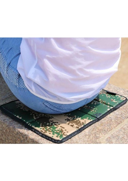 2 Adet Su Geçirmez Katlanır Paspas Köpüğü Oturma Pedi Yürüyüş Sırt Çantasıyla Yastık fırsatları