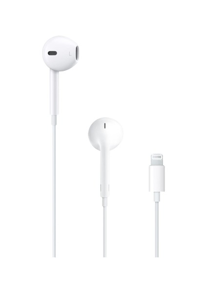 AirPodss Kulaklık Lightning Giriş Apple iPhone 7 8 x 11 12 13 Uyumlu Mikrofonlu Bass Müzik Kulaklığı Beyaz