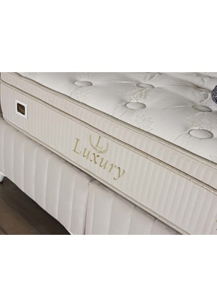 Luxury Orthopedic Bölgesel Torba Yay Sistemli Yatak+Baza+Başlık Seti indirimleri