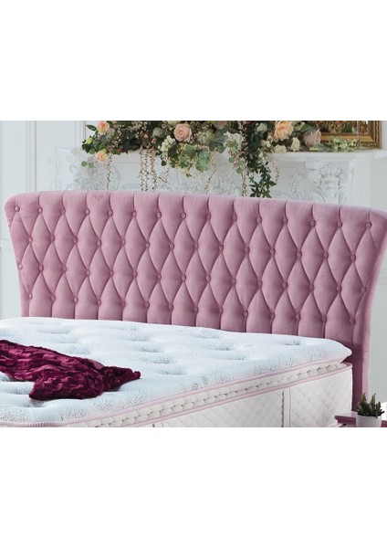 Rose Garden Dinamik Yay Sistemli Yumuşak Yatak+Baza+Başlık Seti modelleri