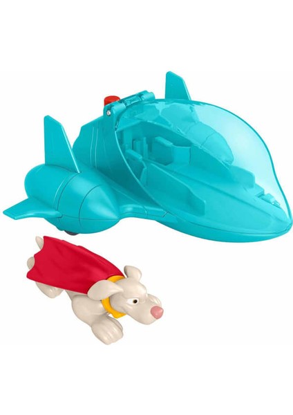 Fisher Price Imaginext Dc League Of Super Pets Süper Araçlar HGL17 - Krypto