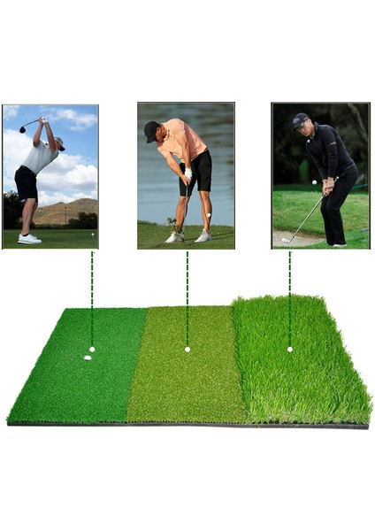 Premium Golf Vurma Mat Mini Kaymaz Fairway Isabet Çim Mat Eğitim Yardımcıları (Yurt Dışından)