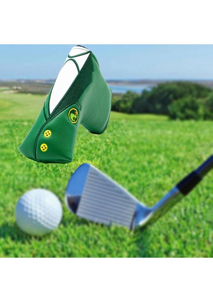 Golf Club Kafa Kapağı Blade Putter Headcover Koruyucu Kılıf Golfçü Ekipmanı (Yurt Dışından)