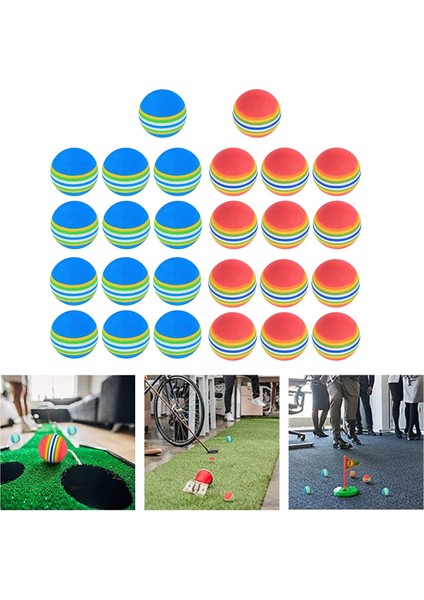 26 Pcs Golf Köpük Top 42 mm. Eğitim Sünger Topları Açık (Yurt Dışından) fırsatları