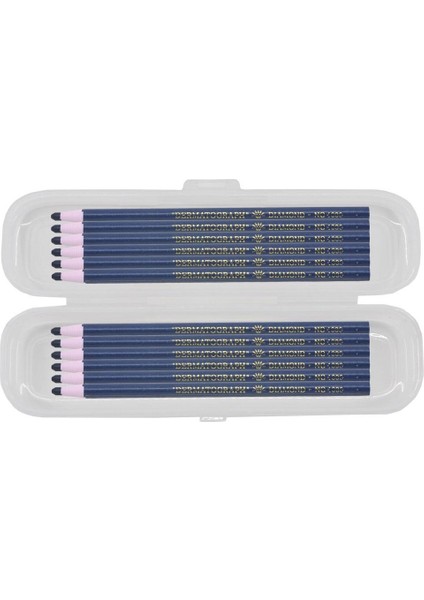 Diamond China Marker Ipli Kalem Işaretleme Kalemi Lacivert 12 Adet